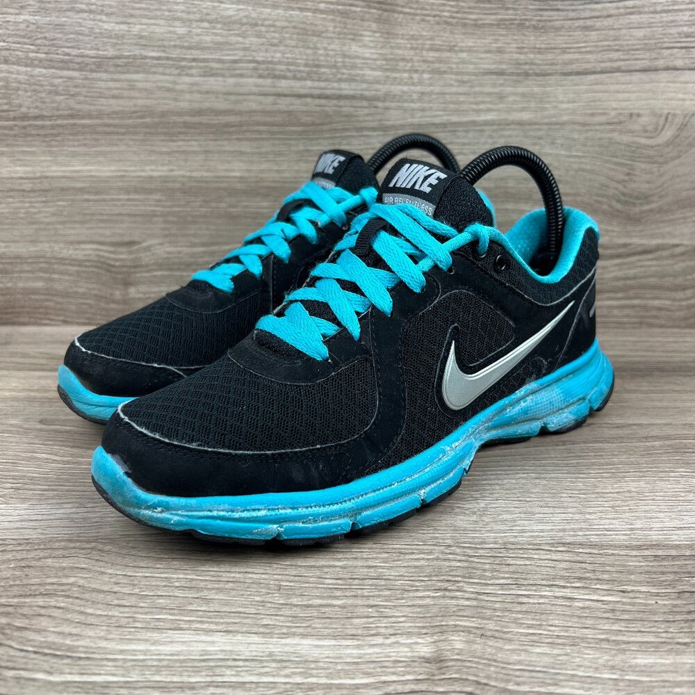 Nike Air Relentless Black Blue Running Shoe